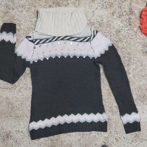 Cozy cowl neck sweater